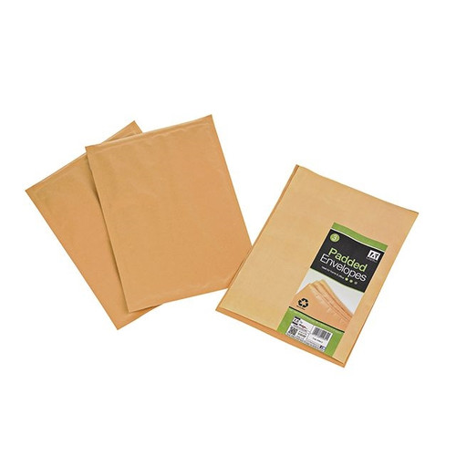 Envelopes Brn Padded Small Pk3