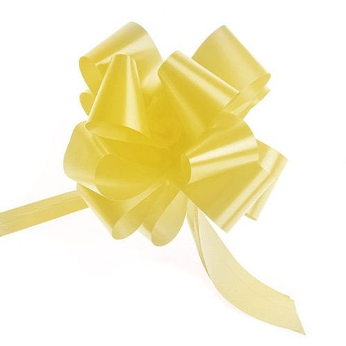 Pull Bow Light Yellow Pk20 50Mm