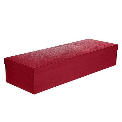 Flower Box Rectangle Red