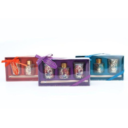 Candle & Diffuser Set Of 3 3 Assorted