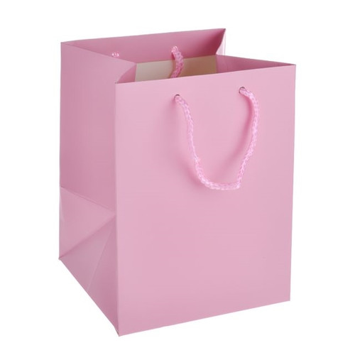Hand Tie Bag Baby Pink H25cm X10