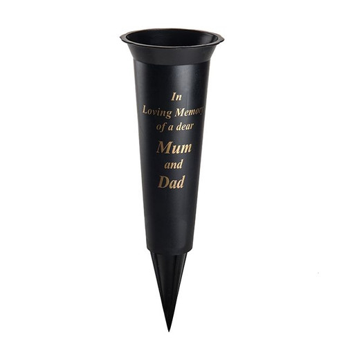 Grave Vase Spike Ilm Mum & Dad