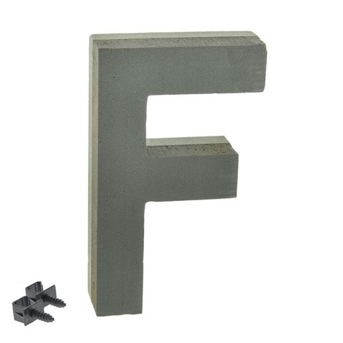Foam Backed Letter F