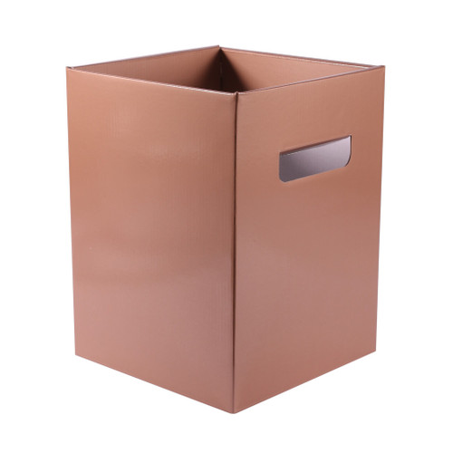 Rose Gold Flower Box - (18 x 18 x 24.5cm) (x10)