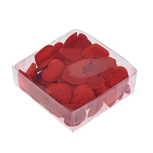 Amora Felt Heart Deco Pieces Box Of 72