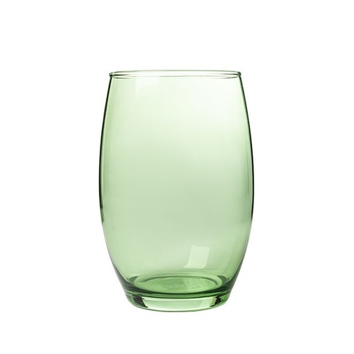 Belly Glass Vase Light Green