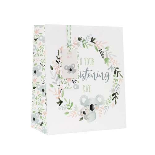 Gift Bag On your christening day eco