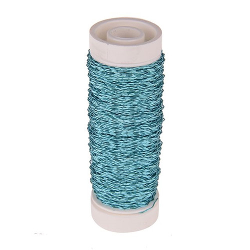 Bullion Wire Turquoise 0.3Mmx25g