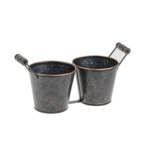 DUO Tin Planter Pot