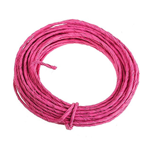 Wire Paper Covered Pink 2Mm