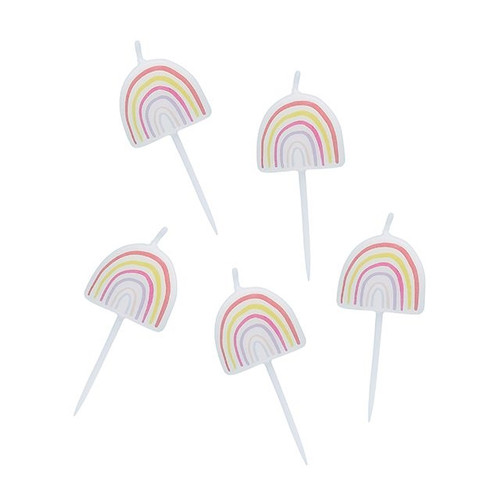 Rainbow Candles