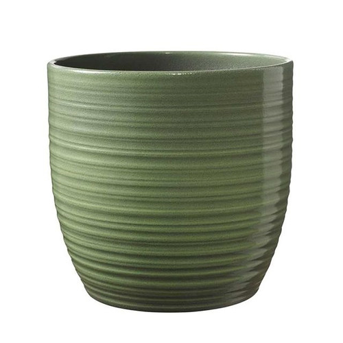 Bergamo Ceramic Pot Green Glaze