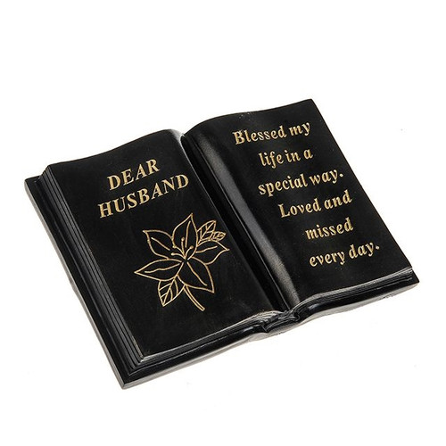 Book Husband Black And Gold Lily