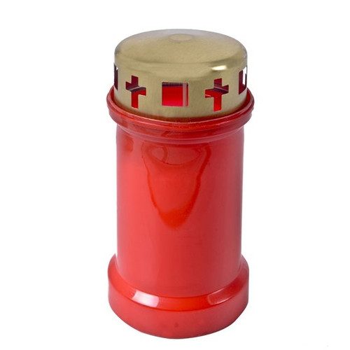 Candle Grave Red Gold Top 2Day