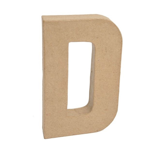 Craft Letter Paper Mache D 3D