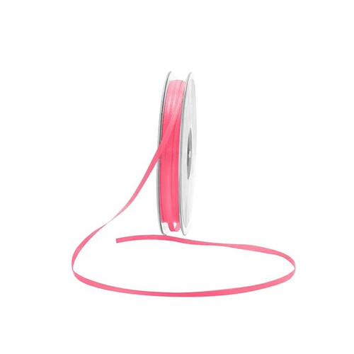 Double Satin Ribbon 3Mm Pink