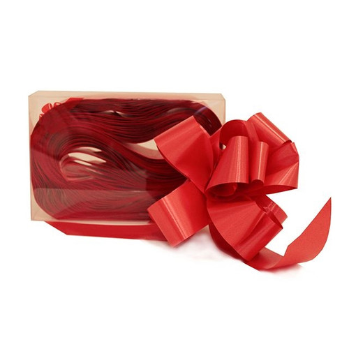 Pull Bows 50Mm Rich Red X20