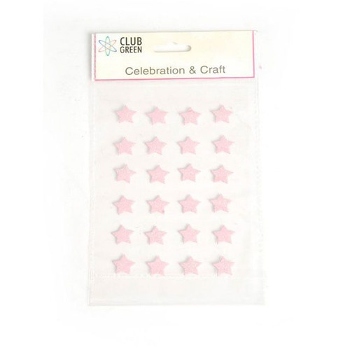 Craft Glitter Star Sa Pink