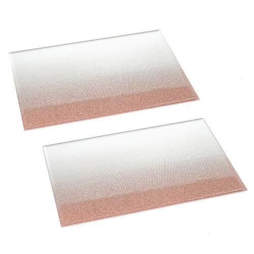 Placemats Rose Gold Set Of 2