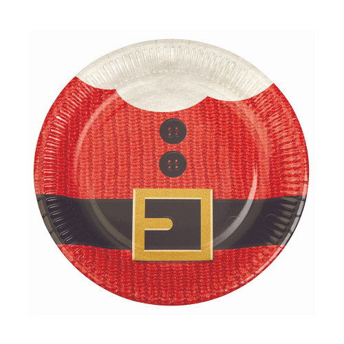 Santa Pk8 Party Plates