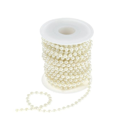 Pearls On Reel Ivory 5Mmx10m