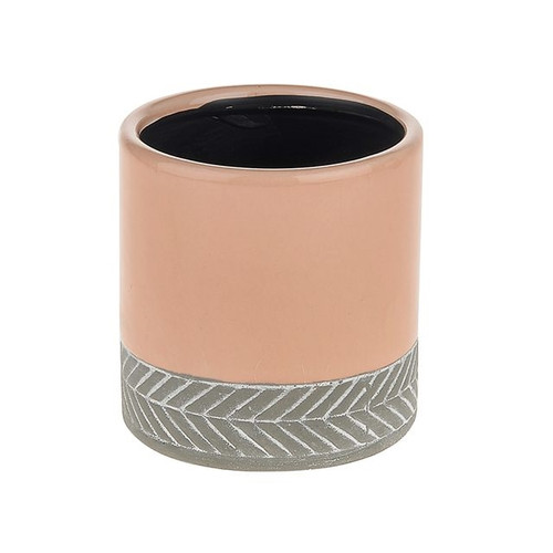 Zang Ceramic Decorative Pot Pink 15Cm