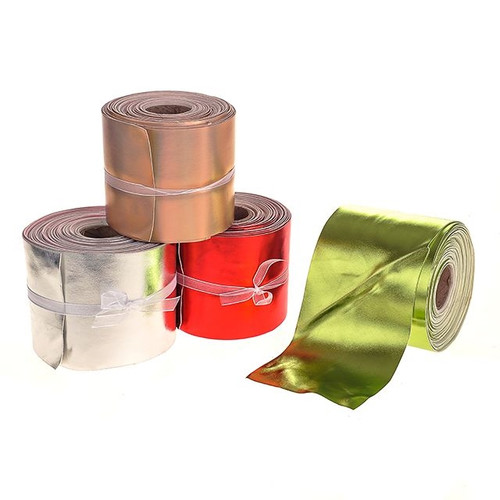 Ribbon Metallic Roll 10M Assorted