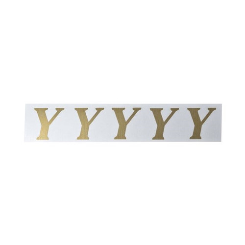 Vinyl Lettering Y