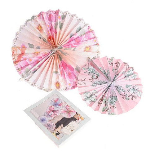 Truly Romantic Pinwheel Decs X6