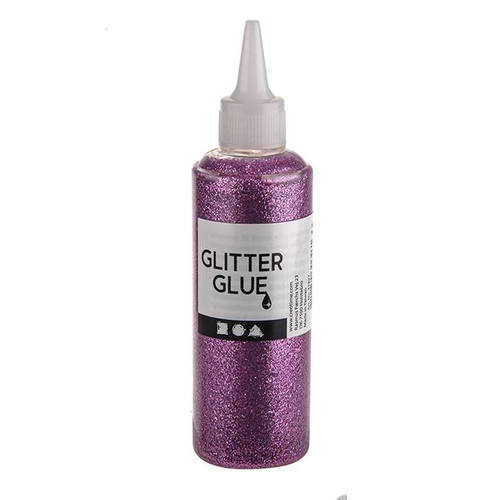Glitter Glue Purple 118Ml