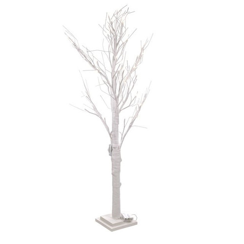 White Led Tree Bo 120Cm