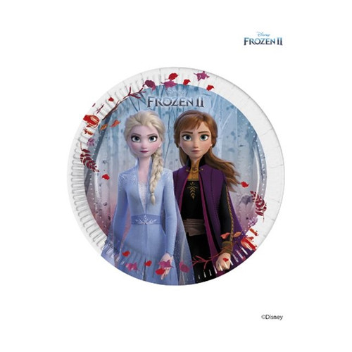 Frozen 2 Party Plates 20 cm 8 Pack