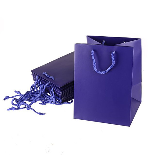 Hand Tie Bag Midnight Blue 25Cm Pack Of 10