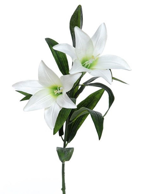 Easter Lily Spray 80Cm