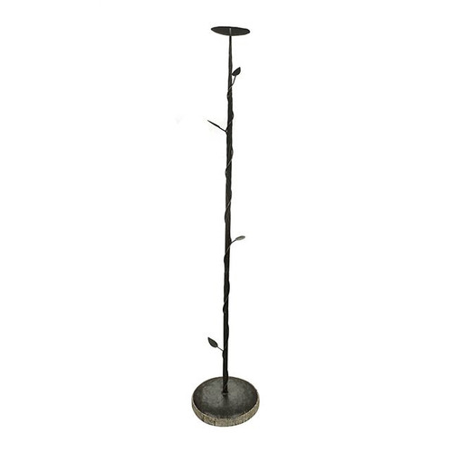 Bali Candle Stand Steel Straight Elegance 125Cm