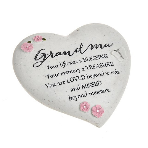 Memorial Thoughts Of You Heart Grandma