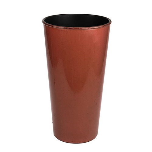 BFA Maple Pot 40Cm Dark Red Recyclable Plastic