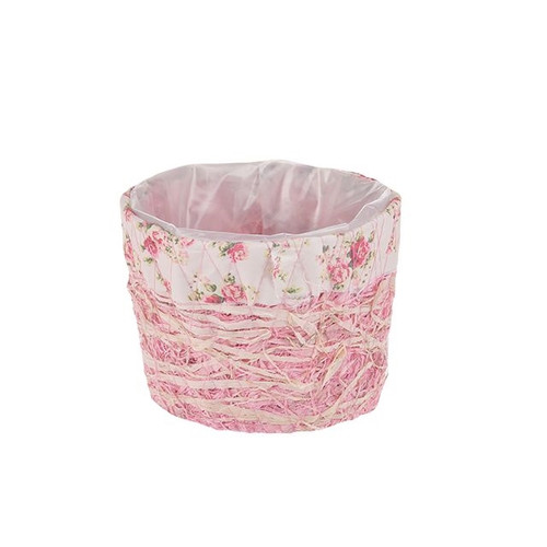Petal Pink Floral Pot 13Cm