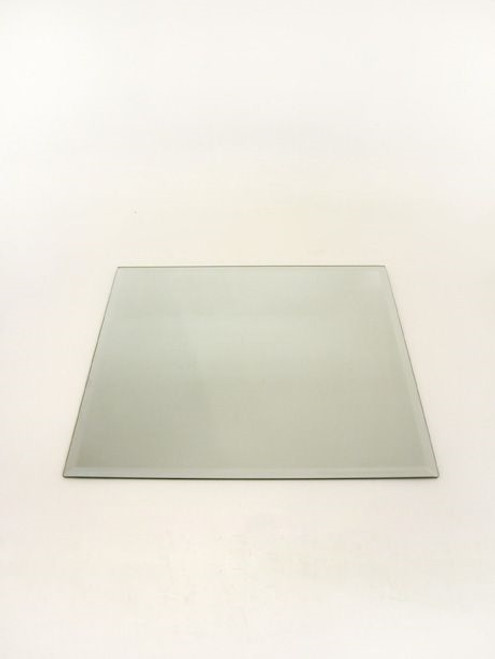 Mirrored Plate Square 30Cm
