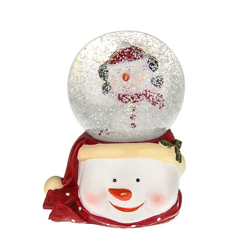 Snowman Face Snowglobe