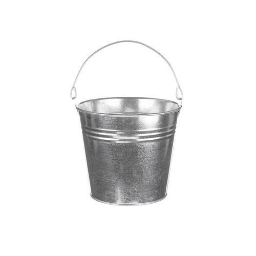 Bucket Zinc 12.5Cm High