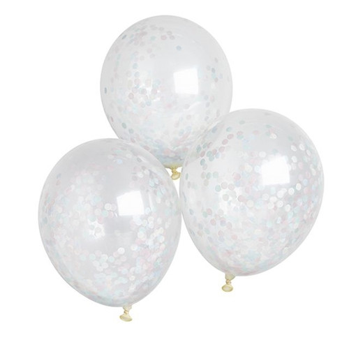 OH Baby Shower Confetti Filled Balloons