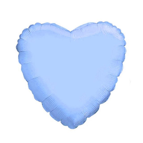 Balloon Heart Light Blue