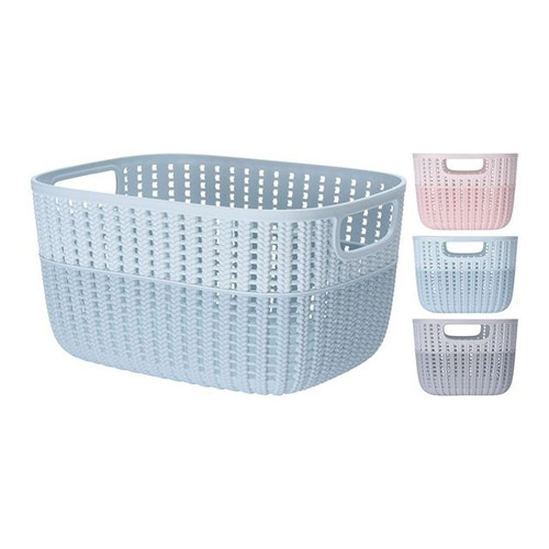 Storage Basket Duo Colour Med Assorted