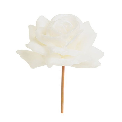 WAX Rose White