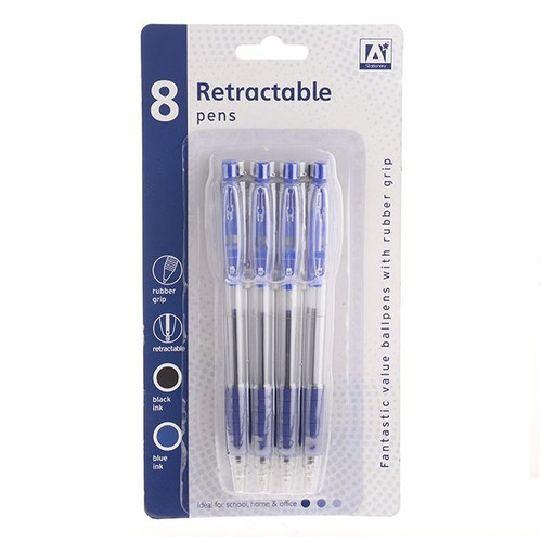 Stationary Retractable Pens