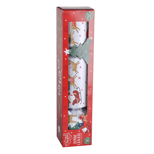 Jumbo Santa & Sleigh Cracker