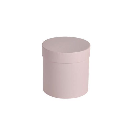 Soft Pink Small Hat Box - D13cm x H14cm