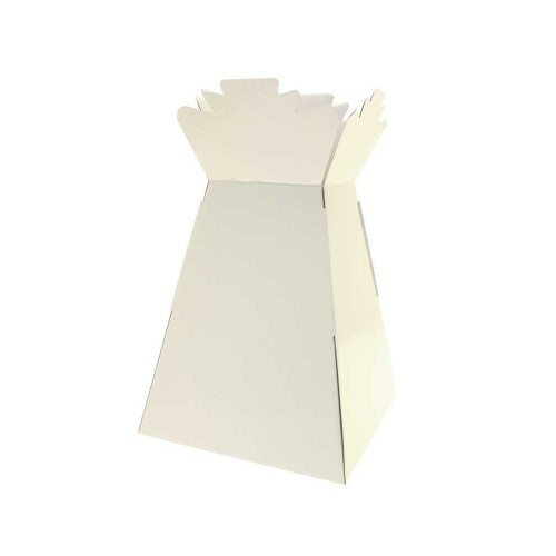 Super Pearlised Cream Living Vase (X30)