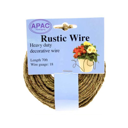 Green Rustic Wire 21m (10)